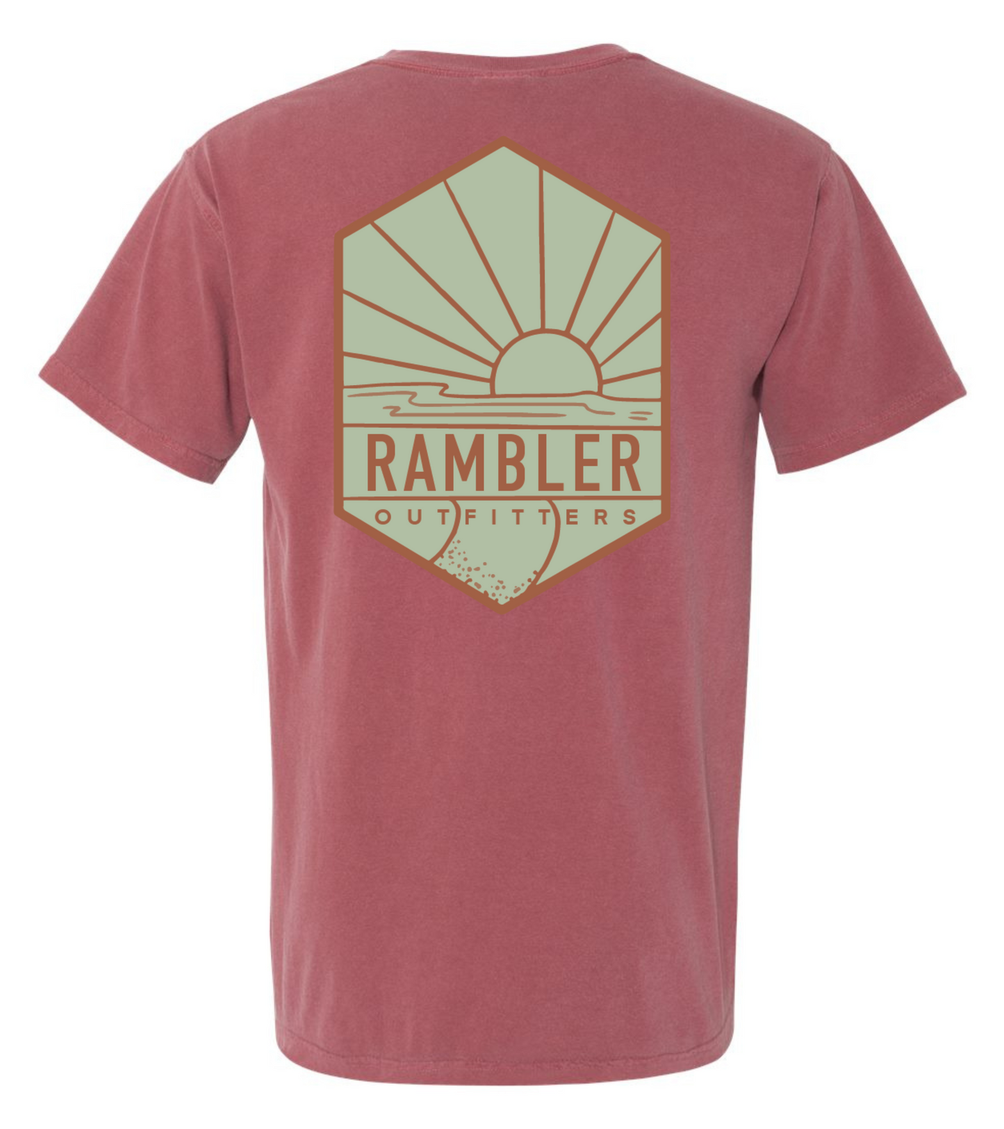 Sunrise - Short Sleeve Pocket Tee