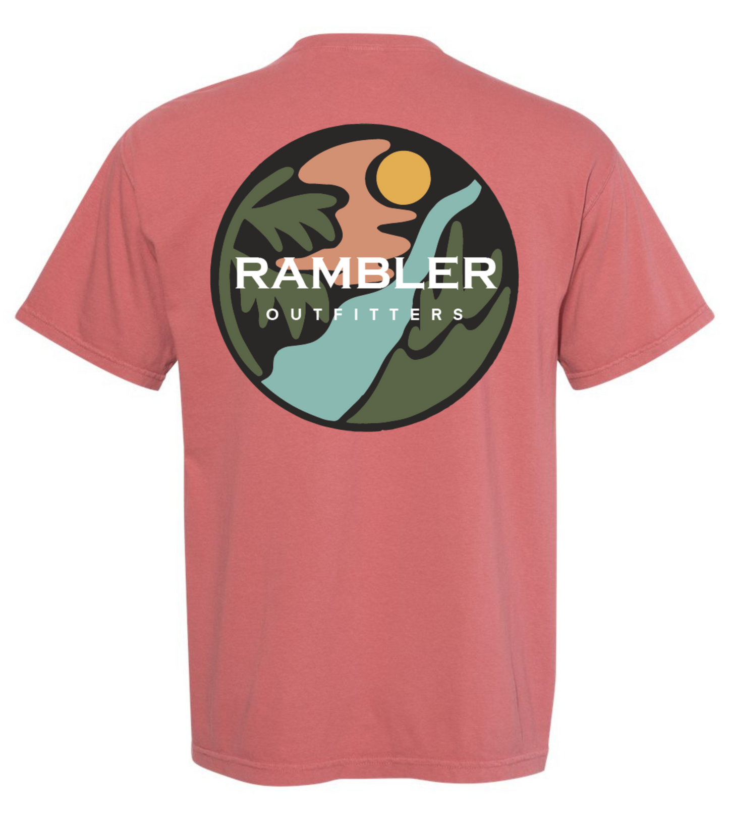 Sunset - Short Sleeve Pocket Tee