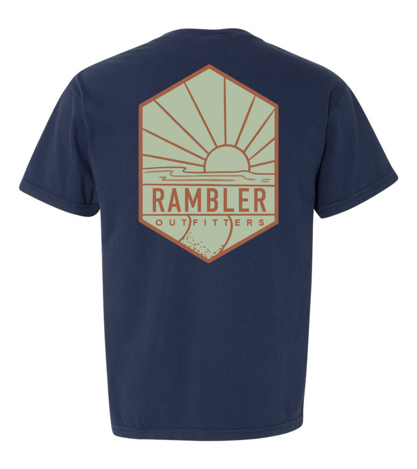 Sunrise - Short Sleeve Pocket Tee