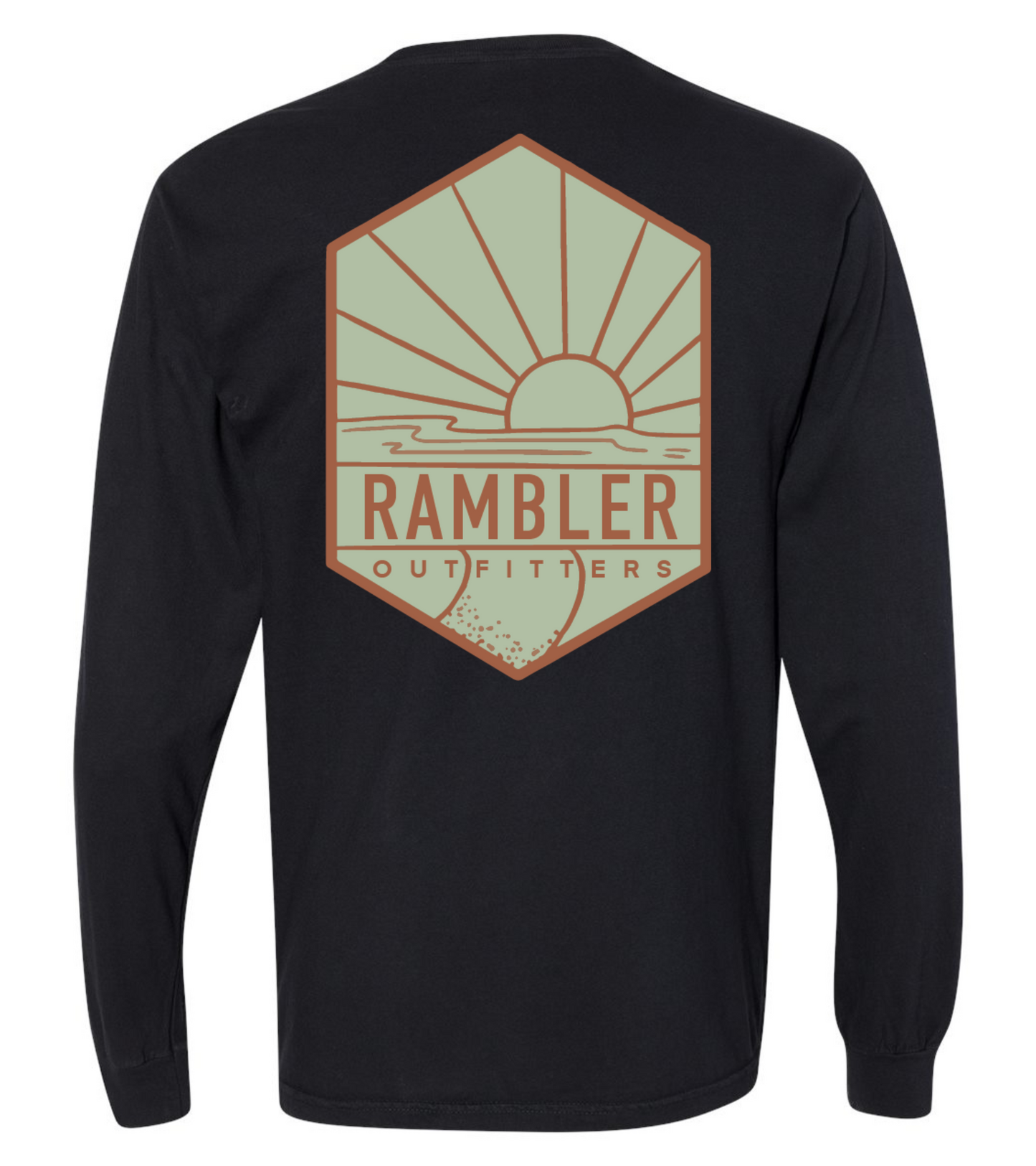 Sunrise - Long Sleeve Pocket Tee