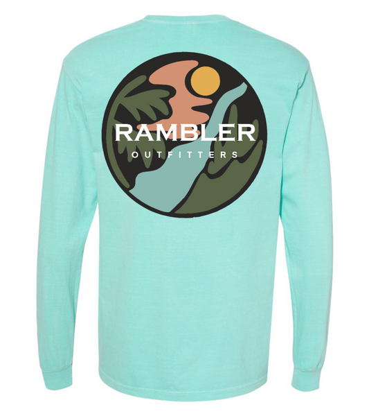 Sunset - Long Sleeve Pocket Tee
