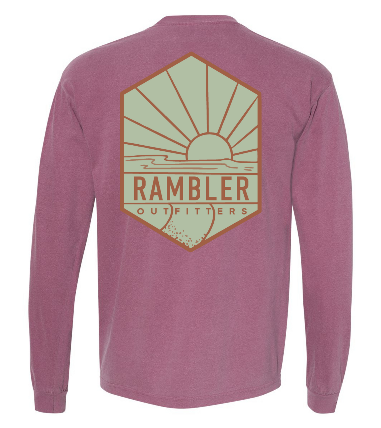 Sunrise - Long Sleeve Pocket Tee