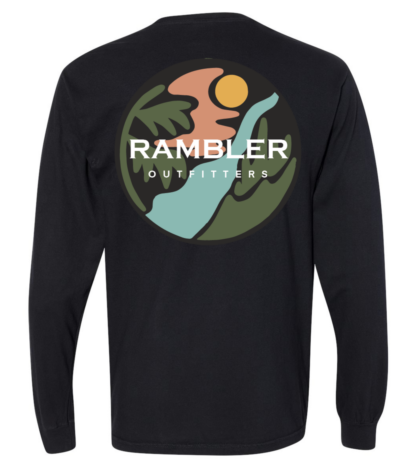 Sunset - Long Sleeve Pocket Tee