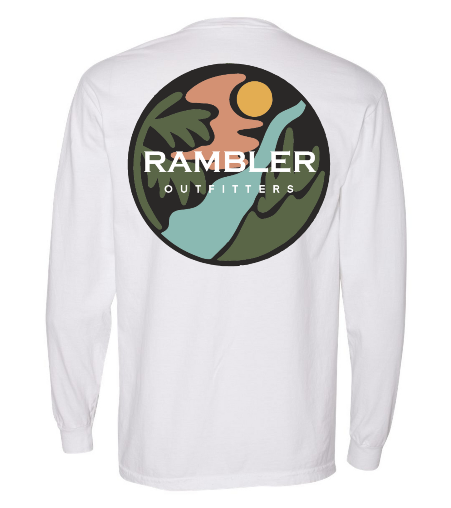 Sunset - Long Sleeve Pocket Tee