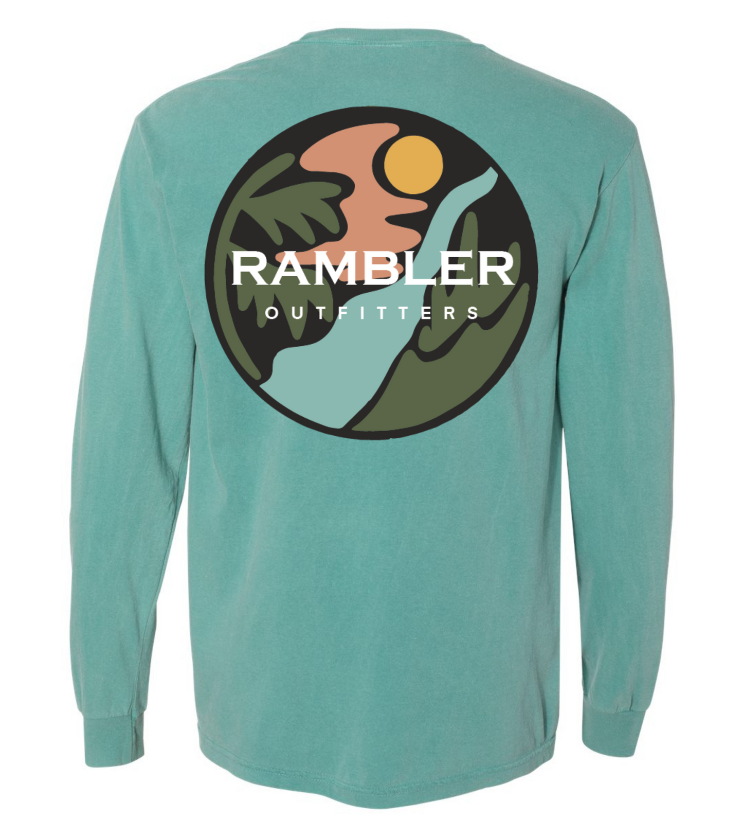 Sunset - Long Sleeve Pocket Tee