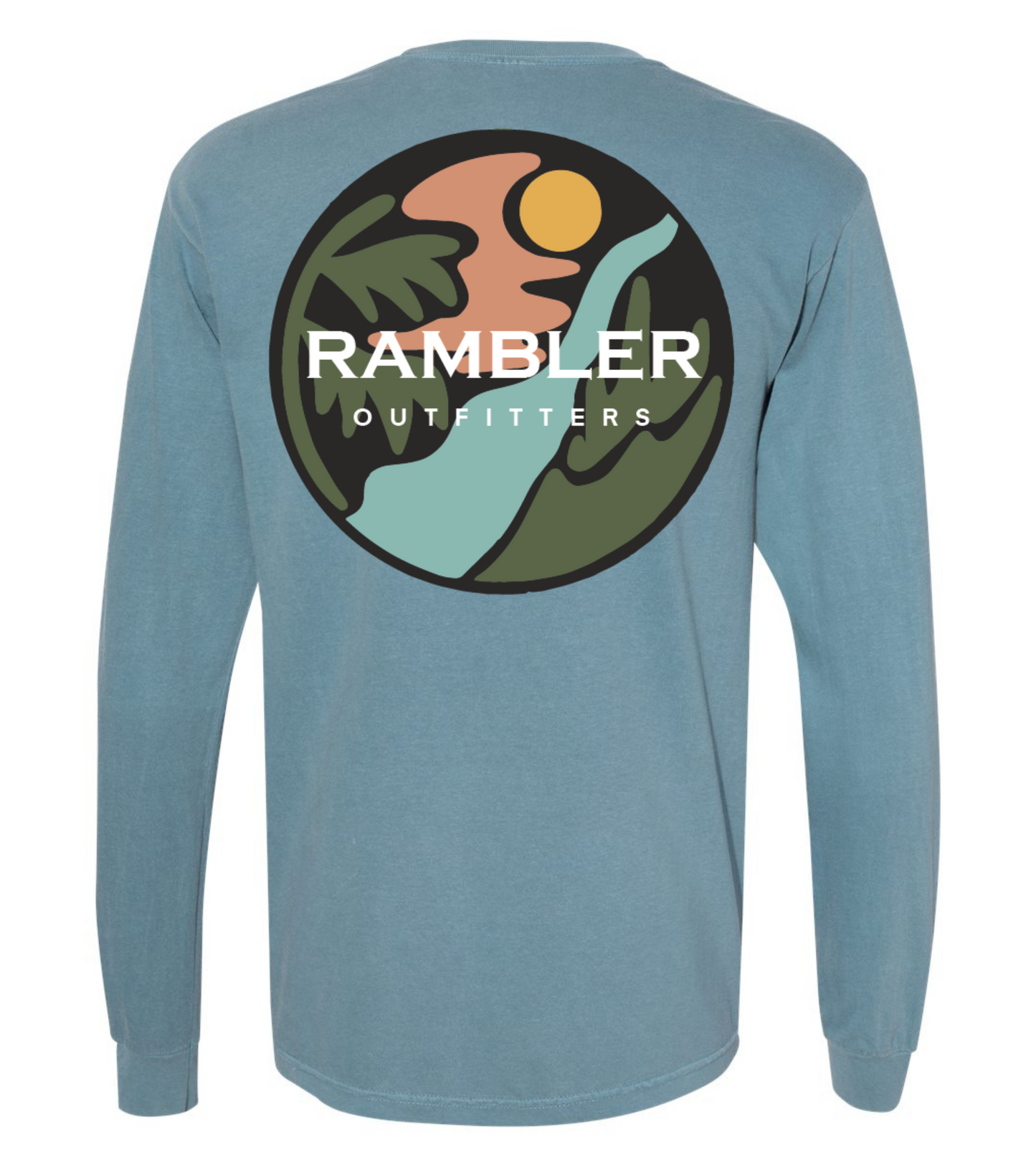Sunset - Long Sleeve Pocket Tee