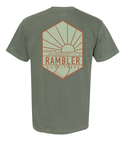Sunrise - Short Sleeve Pocket Tee