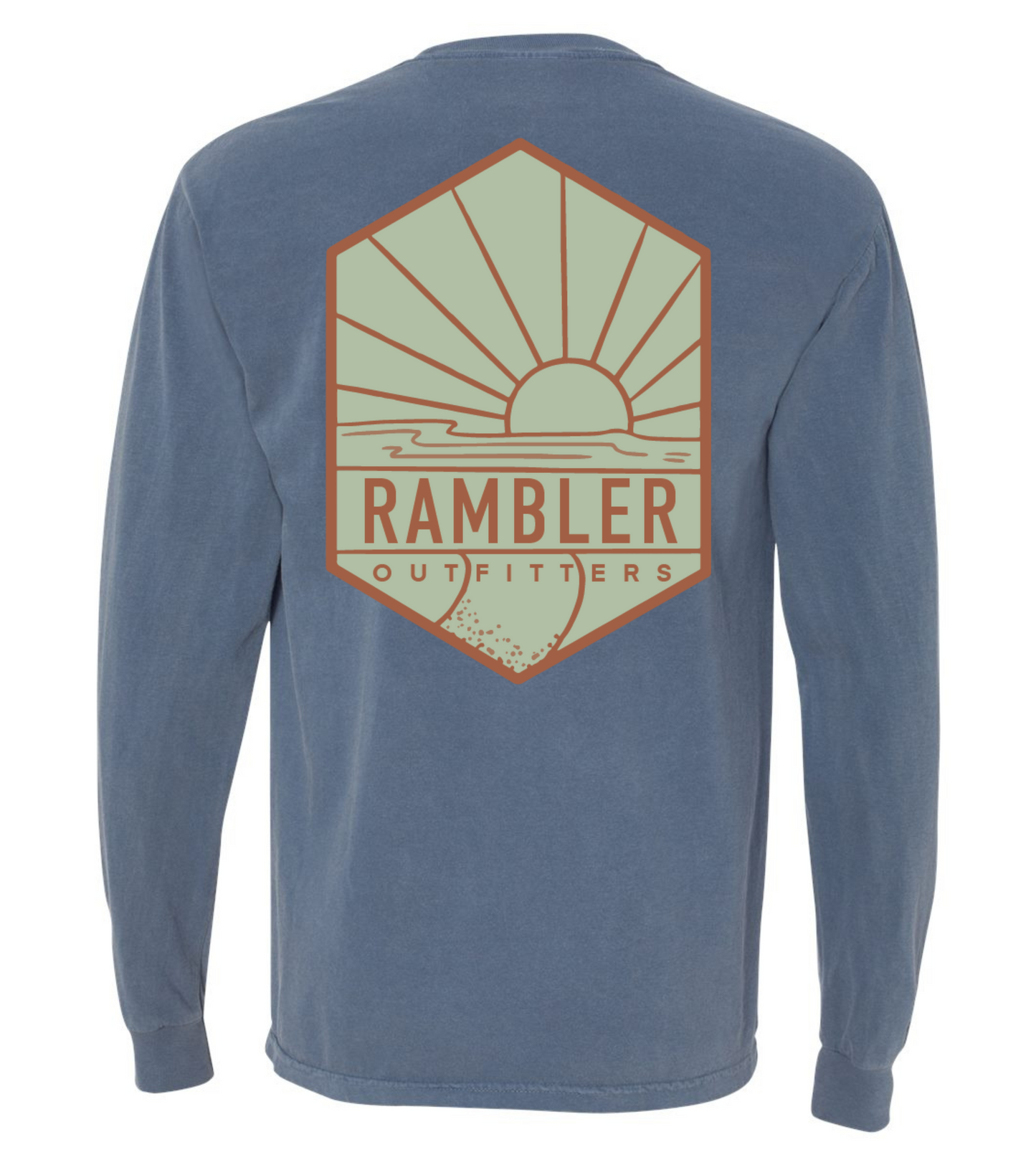 Sunrise - Long Sleeve Pocket Tee