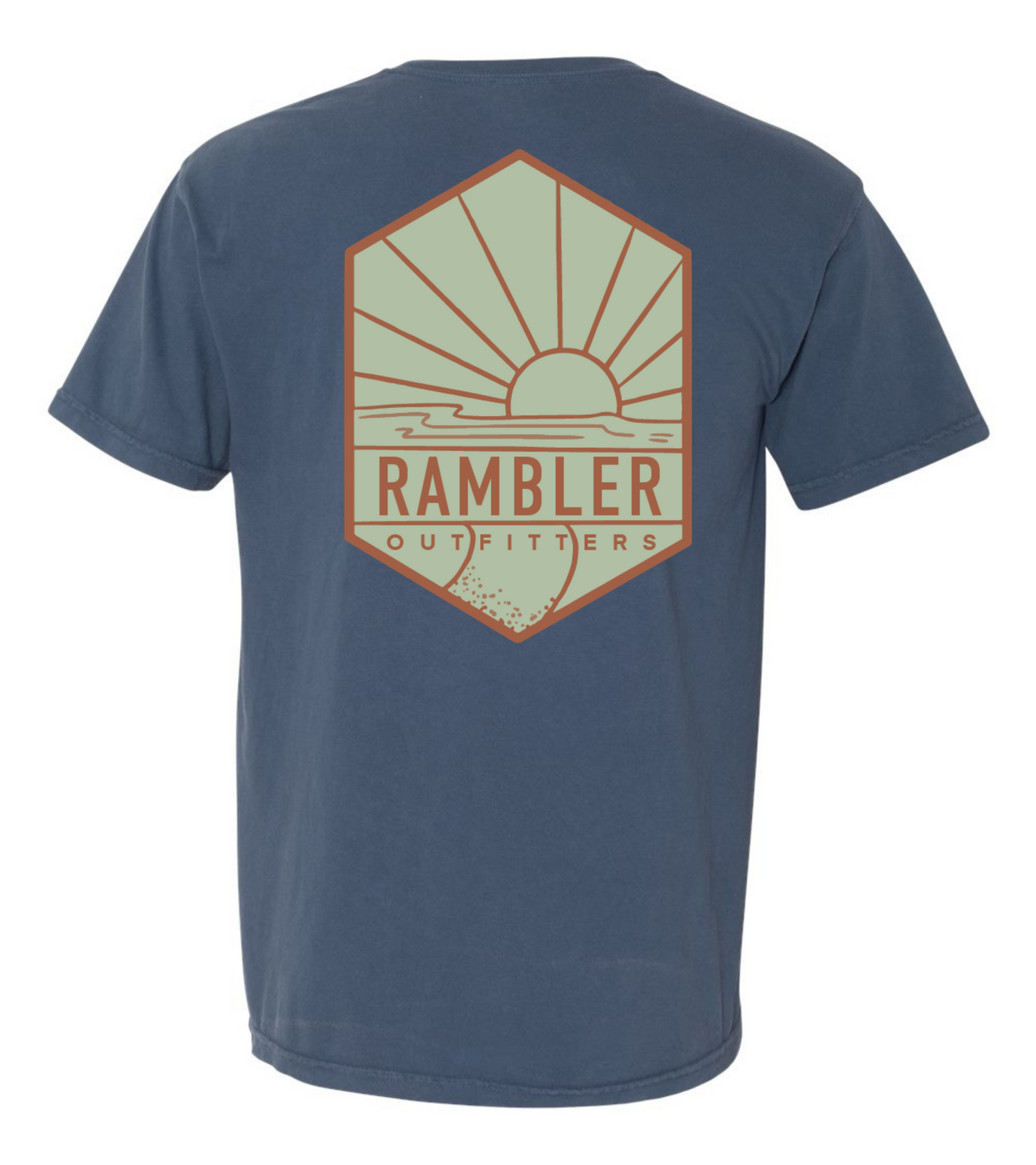 Sunrise - Short Sleeve Pocket Tee