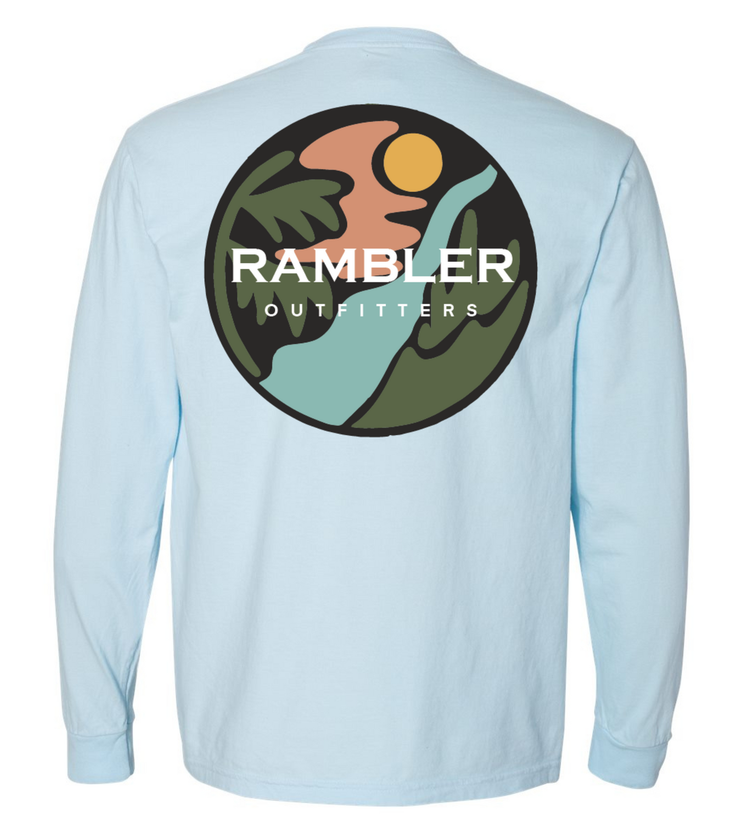 Sunset - Long Sleeve Pocket Tee